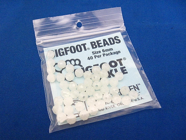 Bigfoot beads 6mm