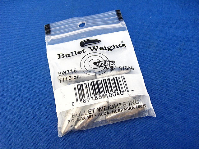 Bullet Weight Slip Sinker