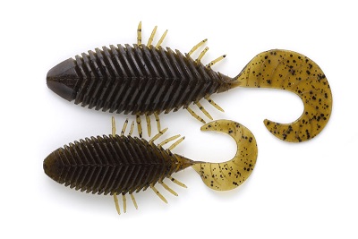 Flat Head Curly 4”