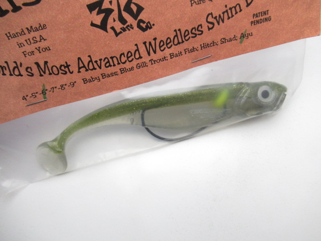 Mision Fish6”(Shad Tail)