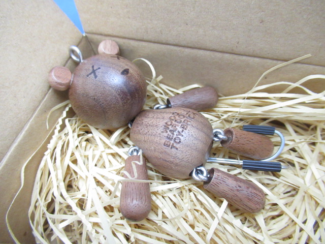WOOD BEAR DOLL