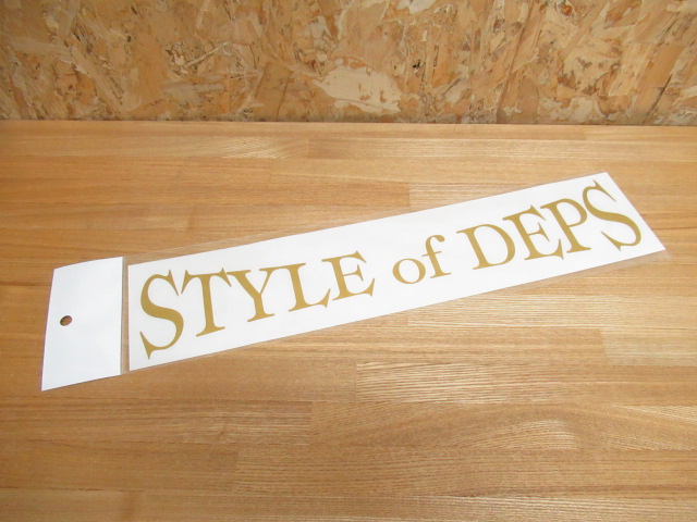 STYLE of DEPS C STICKER L